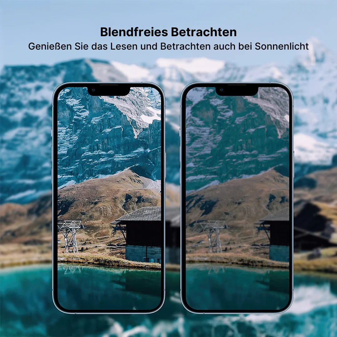KAVENIQ 3-in-1 Panzerglas – Rundumschutz mit automatischem Applikator