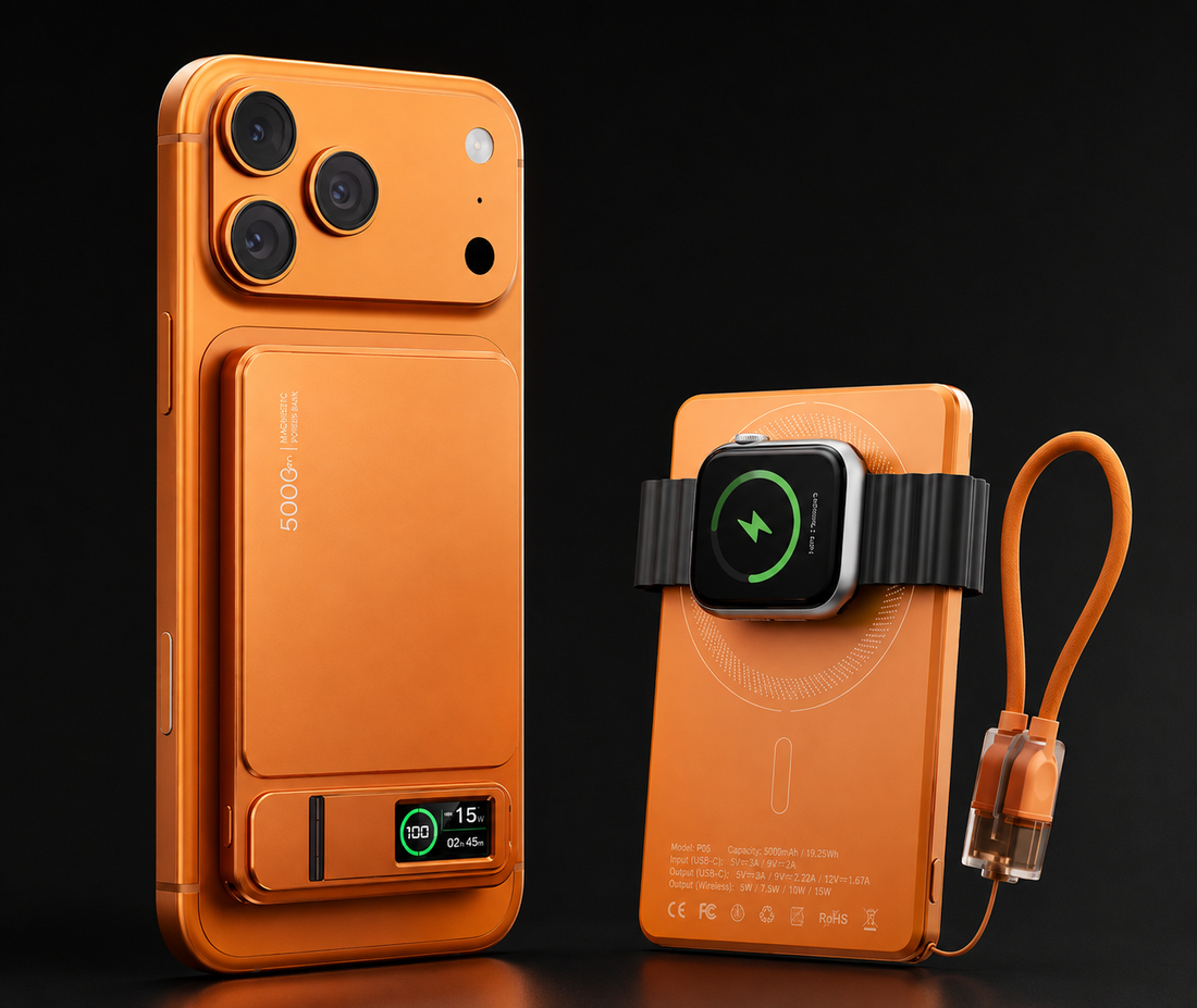 KAVENIQ 3-in-1 Magnetic Power Bank