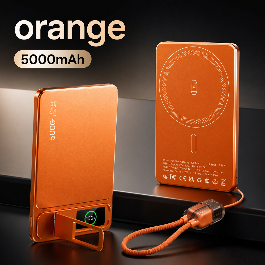 KAVENIQ 3-in-1 Magnetic Power Bank